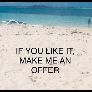 Reasonable offers accepted